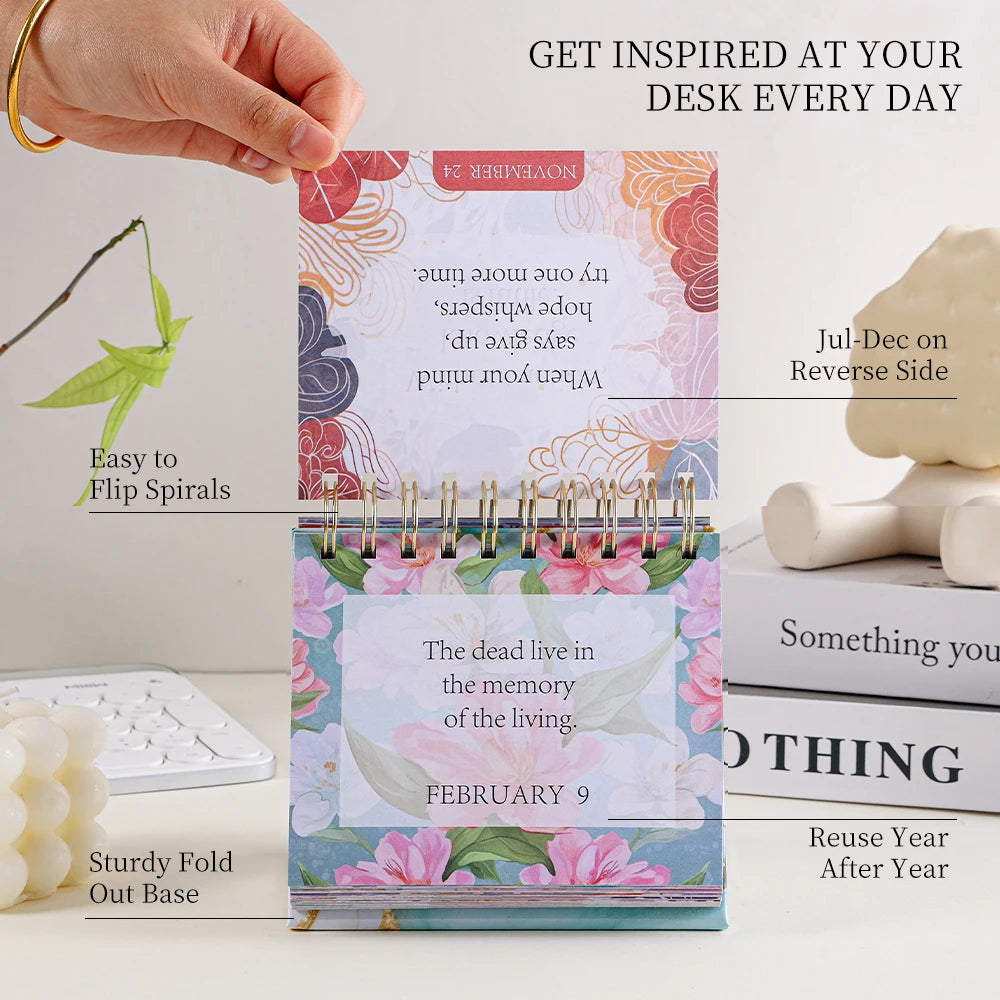 365 Day Affirmation Flip Calendar