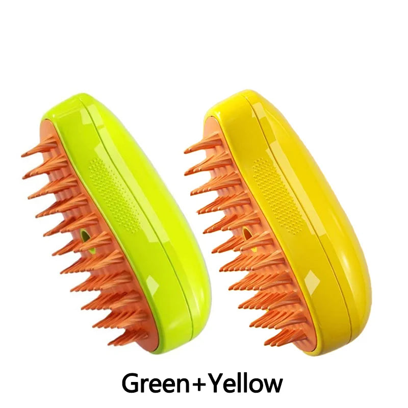 Pet Steam Grooming Brush