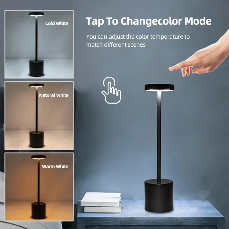 Touch Glow Cordless Desk Lamp