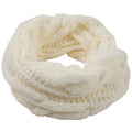 Color-Block Knit Loop Scarf