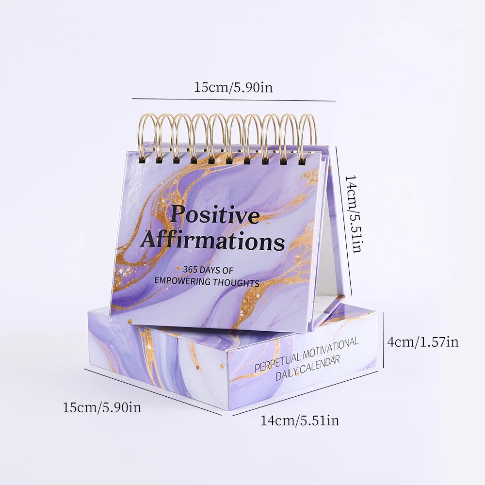 365 Day Affirmation Flip Calendar