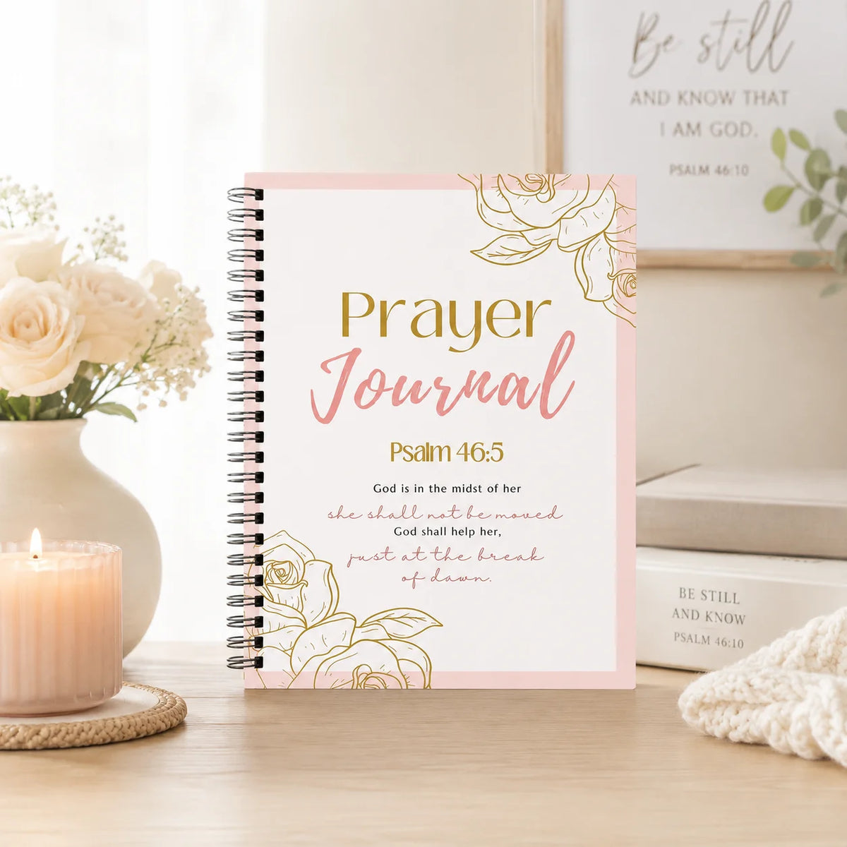 Guided Prayer Journal, A5 Spiral Bound