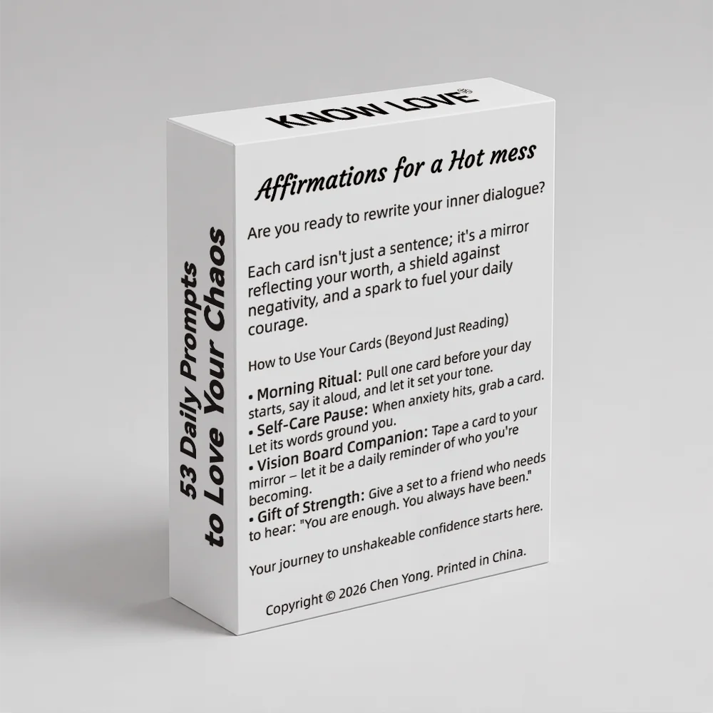 Mindfulness & Self Care Affirmation Cards