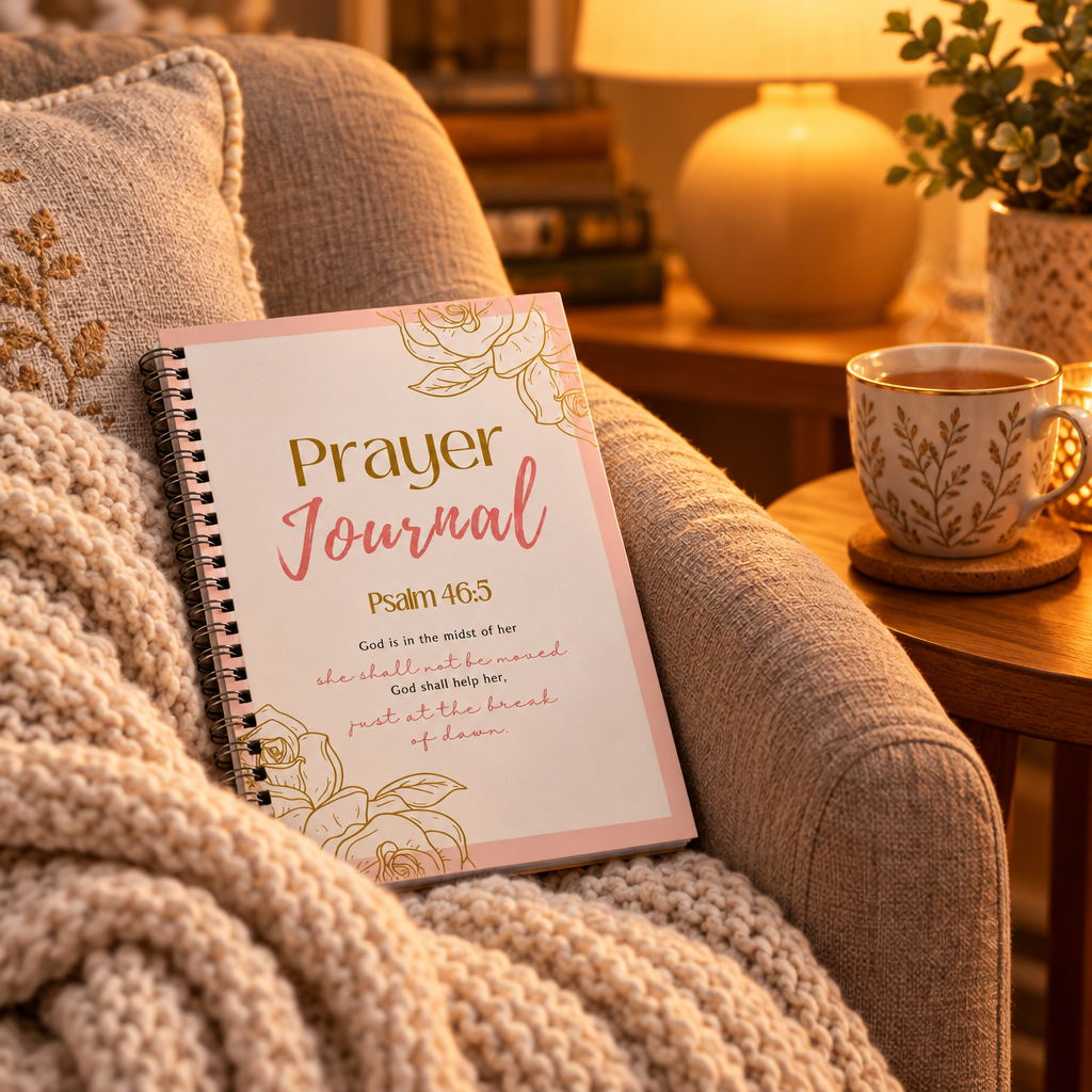 Guided Prayer Journal, A5 Spiral Bound