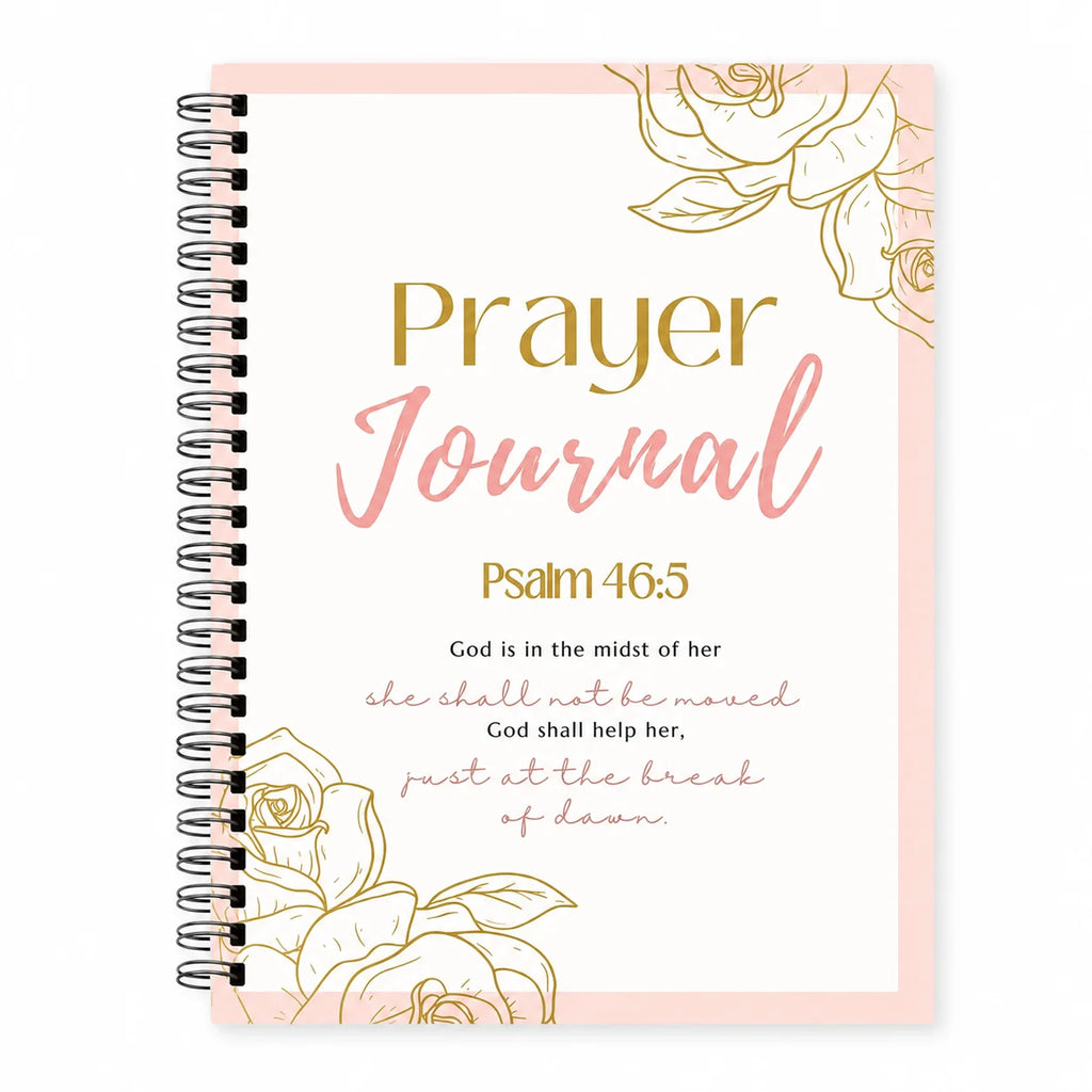 Guided Prayer Journal, A5 Spiral Bound