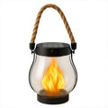 Solar Flickering Flame Lantern