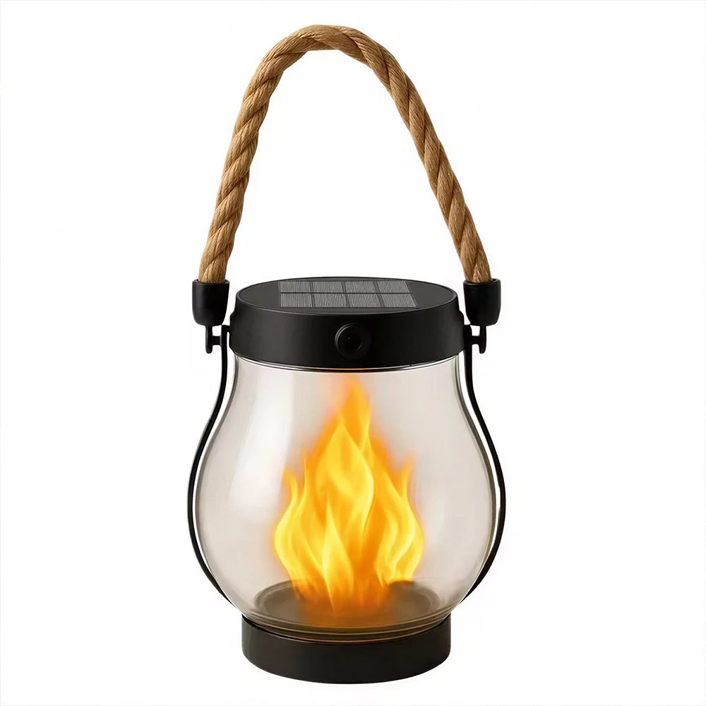 Solar Flickering Flame Lantern