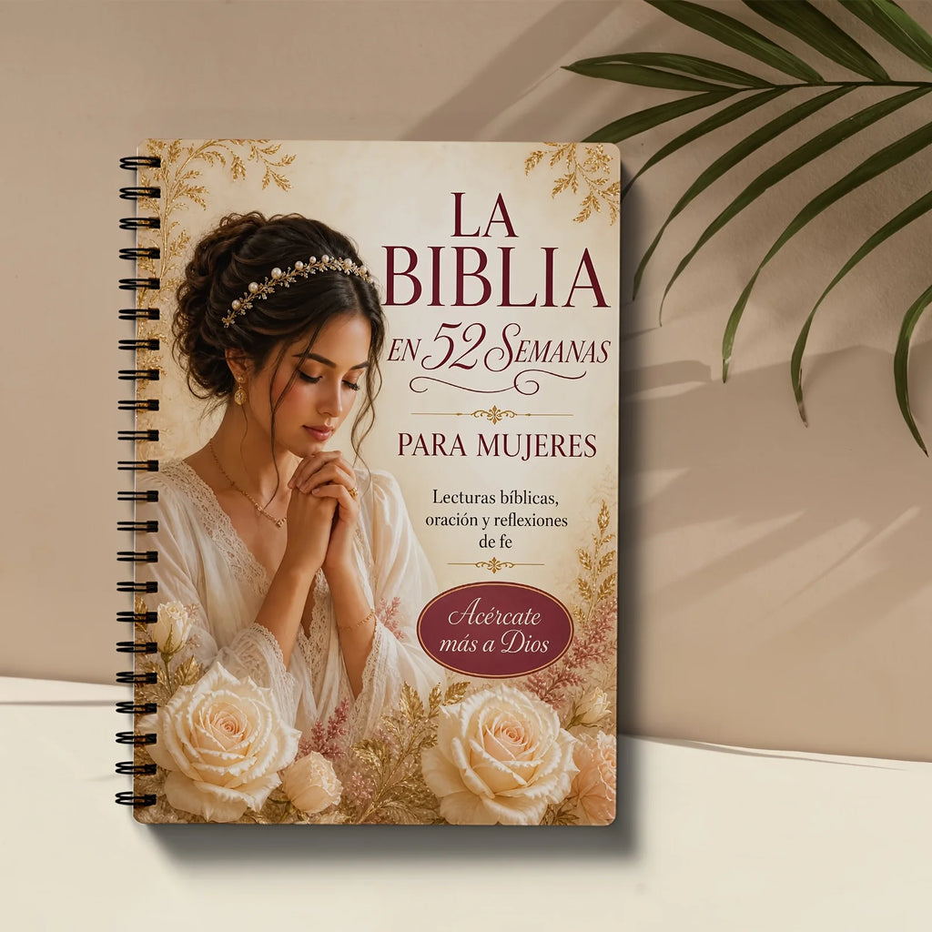 52 Week Devotional Journal, Floral (Spanish Edition)